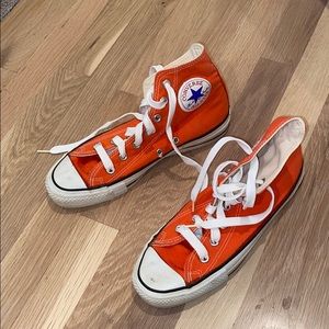 orange converse